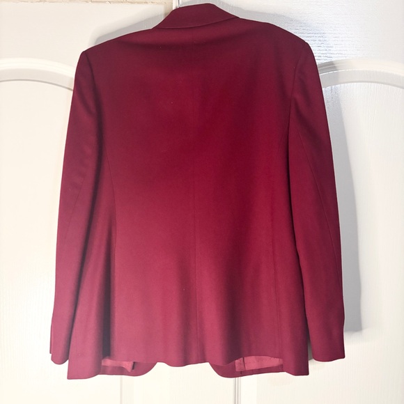 Vintage Pendleton Rich Red Wool Blazer - Picture 2 of 5